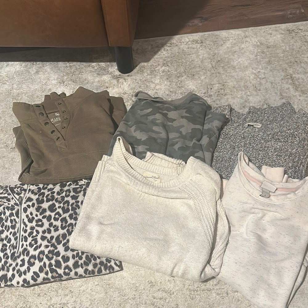 Women's Sweater Collection - Neutral and Patterned Styles